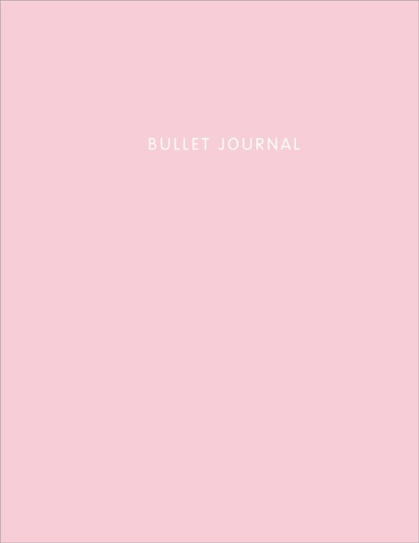 Блокнот в точку: Bullet Journal (пудровый).