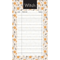 Блок для записей с отрывными листами (to-do list). Good witch (11х19 см, 64 л.). <не указано>