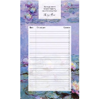 Блок для записей с отрывными листами (to-do list). Клод Моне (11х19 см, 64 л.). <не указано>