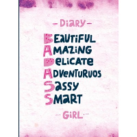 Блокнот дерзкой девчонки. Badass girl (А5, 56 л., цветной линованный блок с цитатами и иллюстрациями)