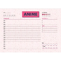 Планер настольный с отрывными листами. Аниме. Лунная призма (24х17 см, 48 л.)