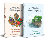 Комплект из 2 книг (С видом на Нескучный + От солянки до хот-дога. Истории о еде и не только). Метлицкая М.