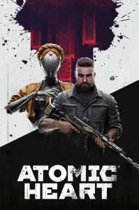 Обложка для паспорта. Atomic Heart. Близняшка и майор Нечаев (ПВХ, 185х133 мм). <не указано>