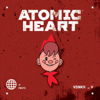 Значок металлический, Atomic Heart. Пионер. <не указано>