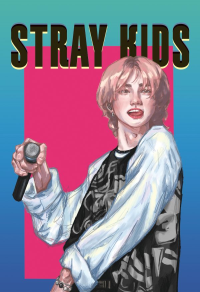 Обложка для паспорта. Stray Kids. Хенджин (ПВХ, 185х133 мм). mmgdl