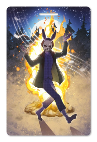 Чехол для пропуска "Зайчик"