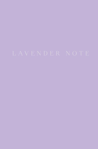 <не указано>. Lavender Note. Мои лавандовые мечты. Блокнот с цветными страницами (А5, обложка на ткани с тиснением фольгой)