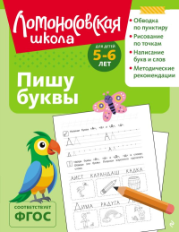 Пишу буквы: для детей 5-6 лет (ч/б). Володина Н.В.