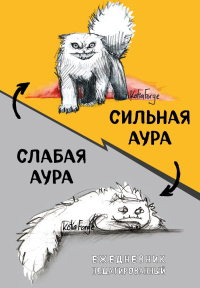 Сильная аура/слабая аура. Ежедневник недатированный (А5, 72 л.). Богданова Е.В.
