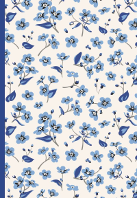 Сад забытых мыслей. Цветочный орнамент. Ежедневник недатированный (А5, 72 л.). <не указано>