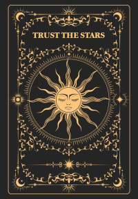 Trust the stars. Ежедневник недатированный (А5, 72 л.). <не указано>