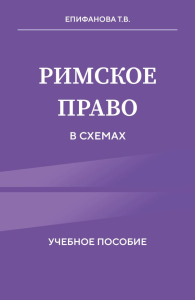Римское право в схемах. Учебное пособие. Т.В. Епифанова