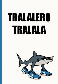Тралалеро Тралала. Ежедневник недатированный (А5, 72 л.). <не указано>