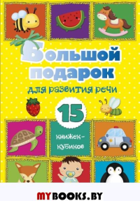 Большой подарок для развития речи. 15 книжек-кубиков!. .