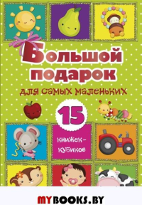 Большой подарок для самых маленьких. 15 книжек-кубиков!. .