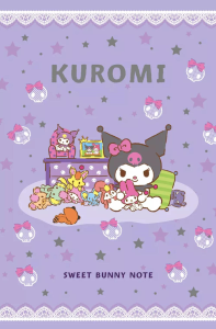 Kuromi. Sweet Bunny Note. .