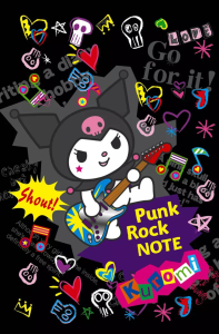 Kuromi. Punk Rock Note. .