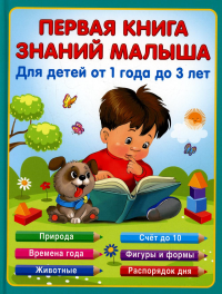 Первая книга знаний малыша для детей от 1 года до 3 лет. Виноградова Н.А.