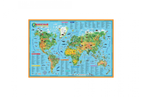 Наша планета. Животный и растительный мир. Карта для детей. &ltне указано>, Без А.