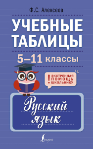 Учебные таблицы. Русский язык. 5-11 классы. Алексеев Ф.С.