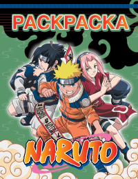 Наруто. Раскраска (зелёная). .