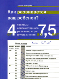 Как развивается ваш ребенок? Таблицы сенсо-моторного развития, игры и упражнения: от 4 до 7,5 лет. 5-е изд