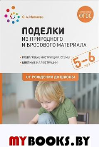 Поделки из природного и бросового материала. 5-6 лет. Мамаева О.А.