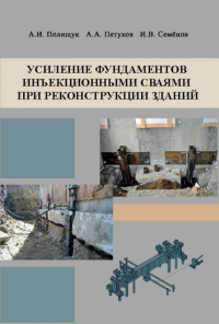 Усиление фундаментов инъекционными сваями при реконструкции зданий. . Полищук А. И., Петухов А. А., Семёнов И. В..