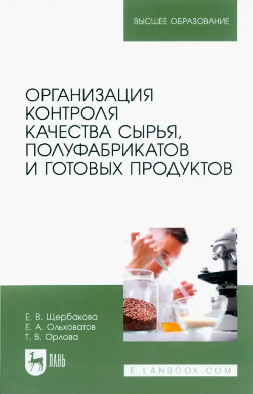 Организация контроля качества сырья, полуфабрикатов и готовых продуктов. Ольховатов Егор Анатольевич