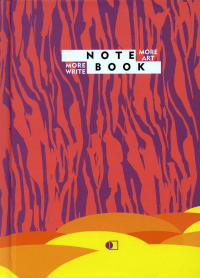 Блокнот "Цвета дикой природы, Зебра" / "Wild colors", zebra (А6, 128 стр., клетка).