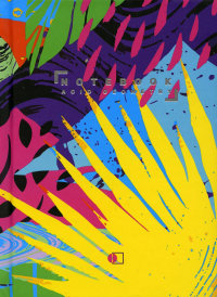 Блокнот "Кислотная геометрия, Вспышки " / "Acid geometry", splas (А6, 128 стр., клетка).