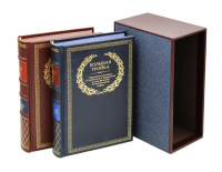 Буч. Переписка И. В. Сталина с Ф. Рузвельтом и У. Черчиллем. В 2 т (кожа, золот.тиснен.)