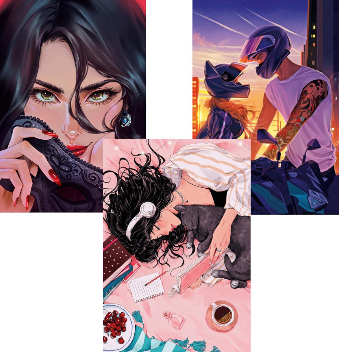 Блокнот для записей с цитатами из неизданных рассказов Анны Джейн (комплект из 3-х книг). Джейн А.