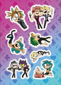 Лист Стикеров "13 Карт. Концерт. Земля Королей". Нечитайло Ф.К.