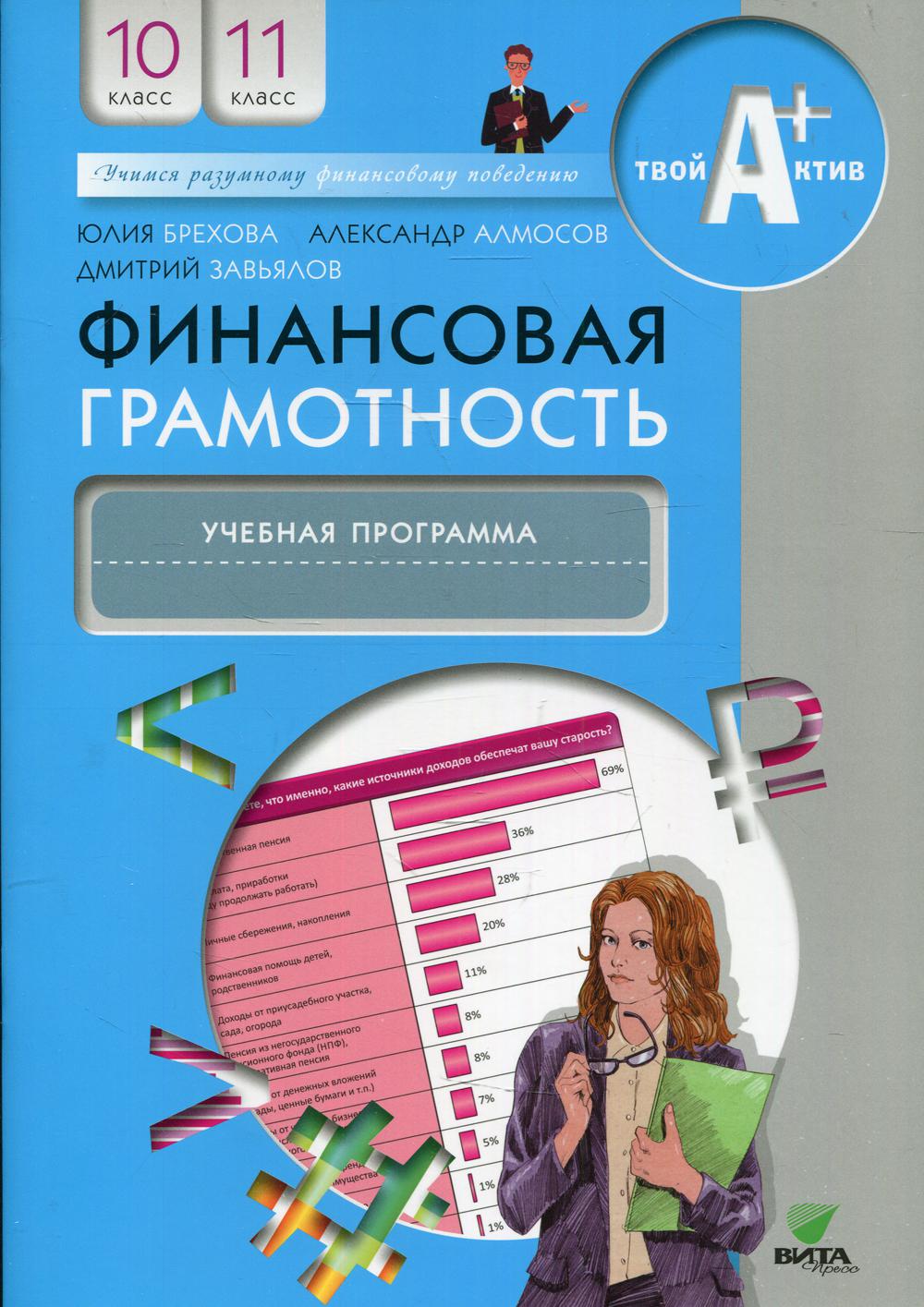 Брехова Ю.В., Алмосов А.П., Завьялов Д.Ю.. Финансовая грамотность: учебная программа. 10-11 кл. 5-е изд