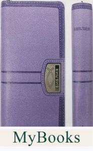 Библия (1019)045УZTIВ светло-сиреневая на молнии.