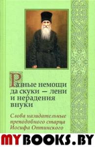 Разные немощи да скуки - лени и нерадения внуки. Слова назидательные преподобного старца Иосифа Оптинского