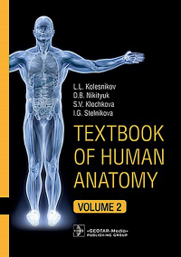 Textbook of Human Anatomy. In 3 vol. Vol. 2. Splanchnology and cardiovascular system: на англ.яз. Колесников Л.Л., Никитюк Д.Б., Клочкова С.В.