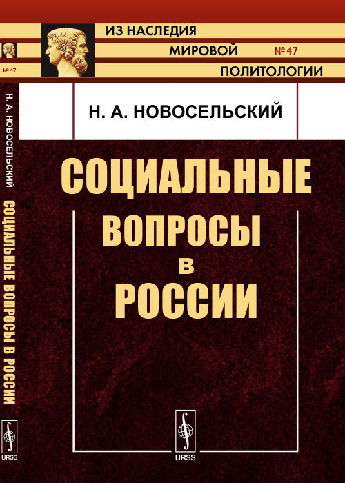 Социальные вопросы в России. Новосельский Н.А.