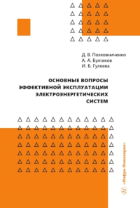 Основные вопросы эффективной эксплуатации электроэнергетических систем: Учебное пособие