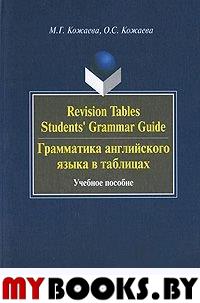 Revision Tables Students' Grammar Guide. Грамматика английского языка в таблицах