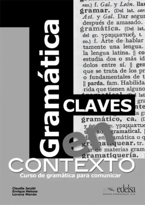Gram?tica en contexto. Libro de claves. Jacobi Claudia