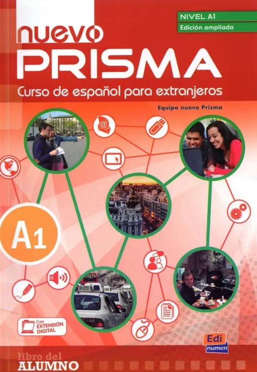 Nuevo Prisma A1 Ampliada. Libro del alumno.